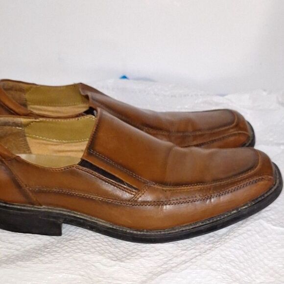 Docker's Pro-Style Men's Shoes Loafers Leather Slip On Dress Comfort Oxford 12M - Picture 3 of 8